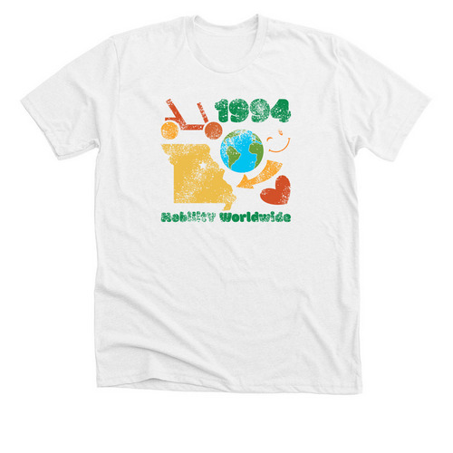 1994 Throwback Vintage, a Solid White Blend Premium Unisex Tee