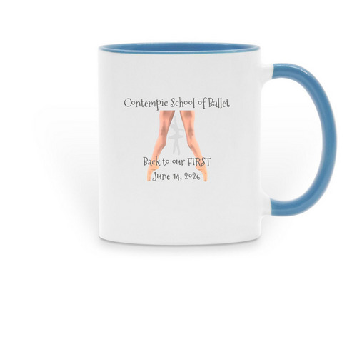 2026 End of Year Performance Gear&nbsp;, a Light Blue Two-Tone Ceramic Mug