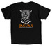 Respect the Locals!, a Black Classic Unisex Tee (back-view)