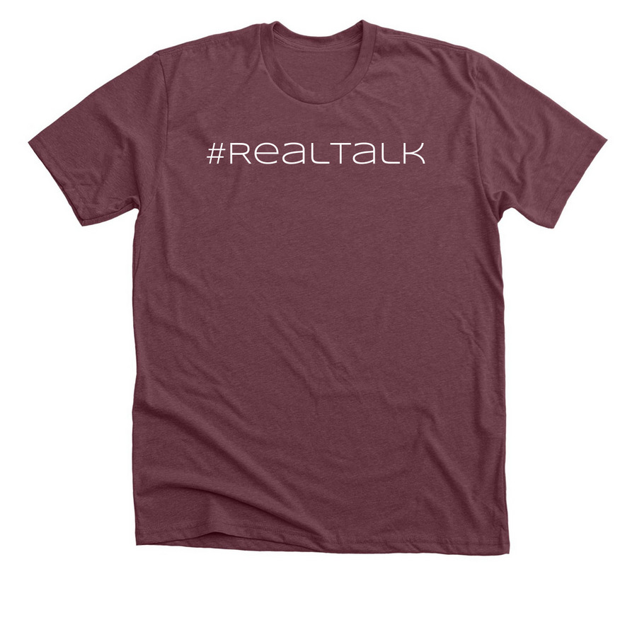 DEI stands for..., a Heather Maroon Premium Unisex Tee