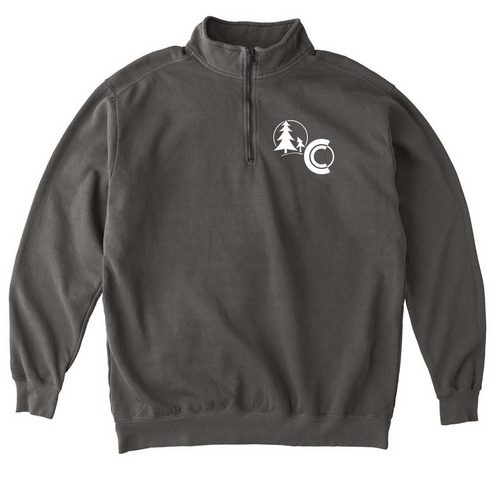 Forrest Spence Fund, a Pepper Comfort Colors Quarter Zip Pullover