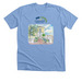 South Church 200th/2026 Pocket Garden Tour, a Heather Carolina Blue Premium Unisex Tee