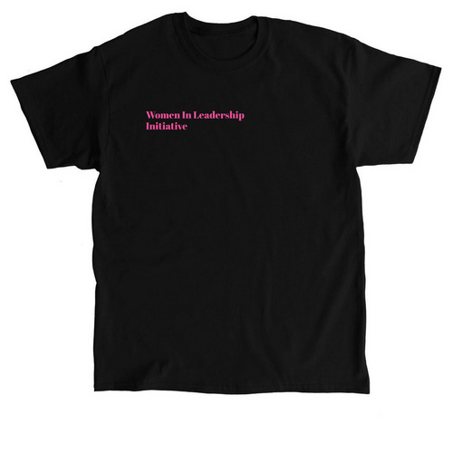 Women In Leadership Initiative shirt, a Black Classic Unisex Tee