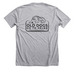 Broken Puppy Club!, a Athletic Heather Premium Unisex Tee (back-view)