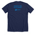 Lynn Frohnmayer Icon Shirt, a Solid Navy Blend Premium Unisex Tee (back-view)