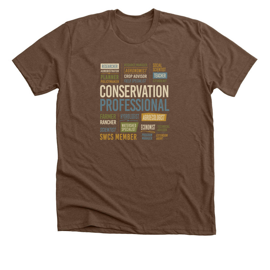 The Conservation Professional, a Heather Brown Premium Unisex Tee