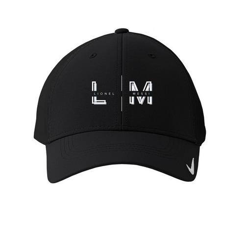 The Goat, a Black Printed Nike Dri-FIT Legacy Performance Cap