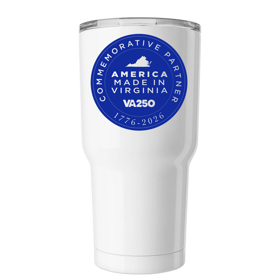 SonRise Tumbler, a White Insulated Tumbler (back-view)