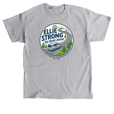 Ellie Strong x Help Hope Live, a Sport Grey Classic Unisex Tee