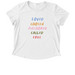 Loved Chosen Anchored, a Fairly White Allmade Eco Triblend Women?s Scoop Neck Tee