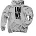 I Am We the People Pullover Hoodie (Light), a Sport Grey Pullover Hoodie