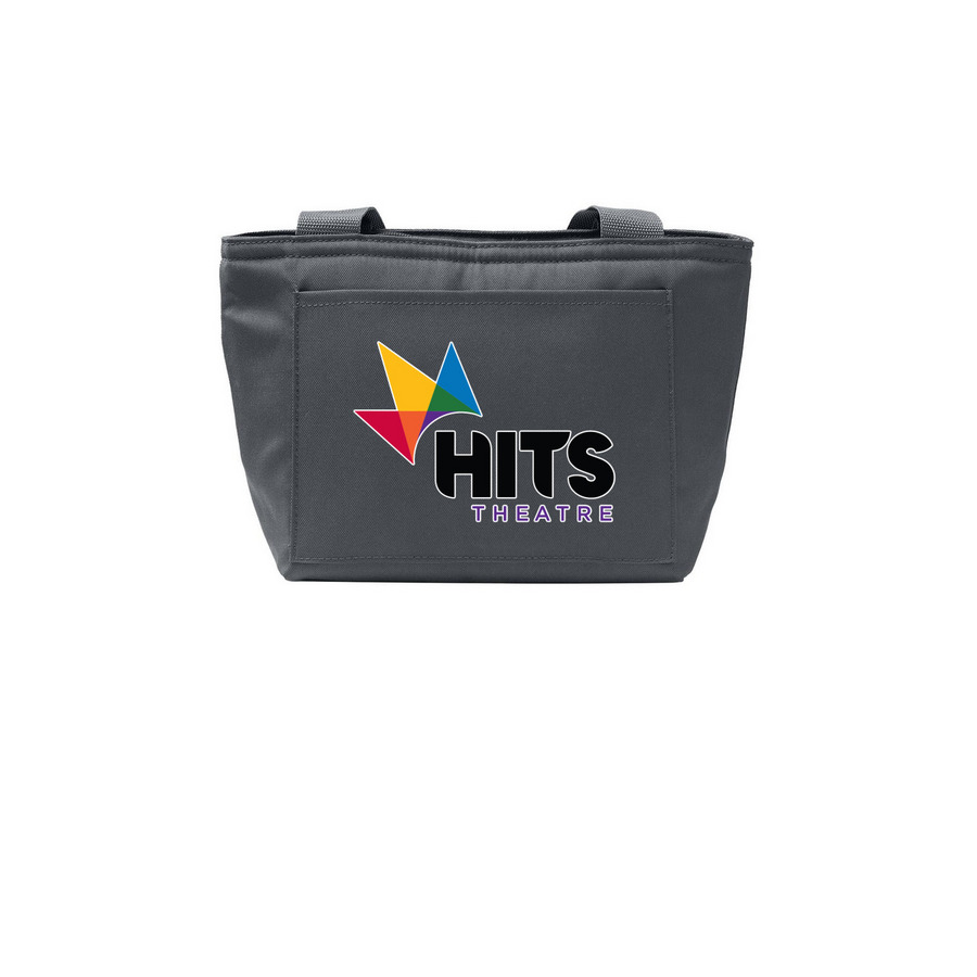 Color Crown Lunch Tote&nbsp;, a Grey Steel Insulated Lunch Tote