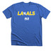 LA vs ALS, a Heather True Royal Premium Unisex Tee