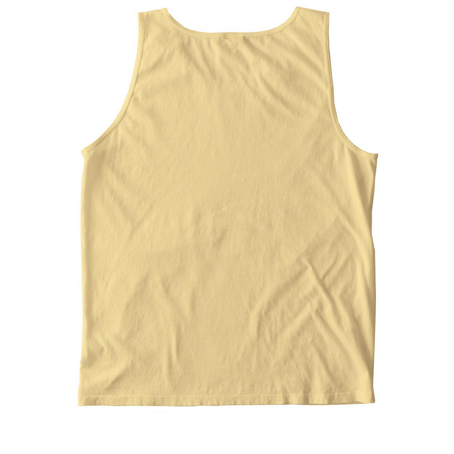 No Limits for Baddies, a Butter Comfort Colors Tank Top (back-view)