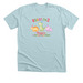 Freya's 2-Rex Birthday, a Heather Ice Blue Premium Unisex Tee