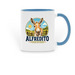 &nbsp;Happy Hooves Collection, a Light Blue Two-Tone Ceramic Mug