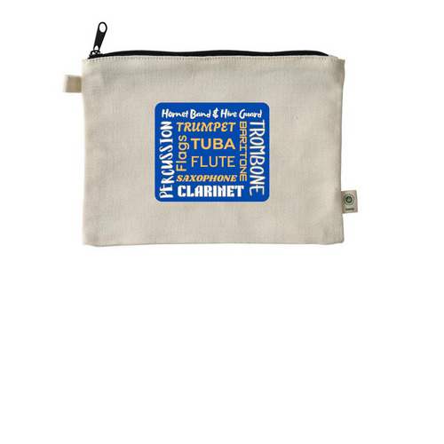 Instrument Pouch, a Natural 9"x7" Hemp Blend Pouch