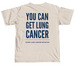 IF YOU HAVE LUNGS..&nbsp;, a Ivory Comfort Colors Unisex Tee (back-view)