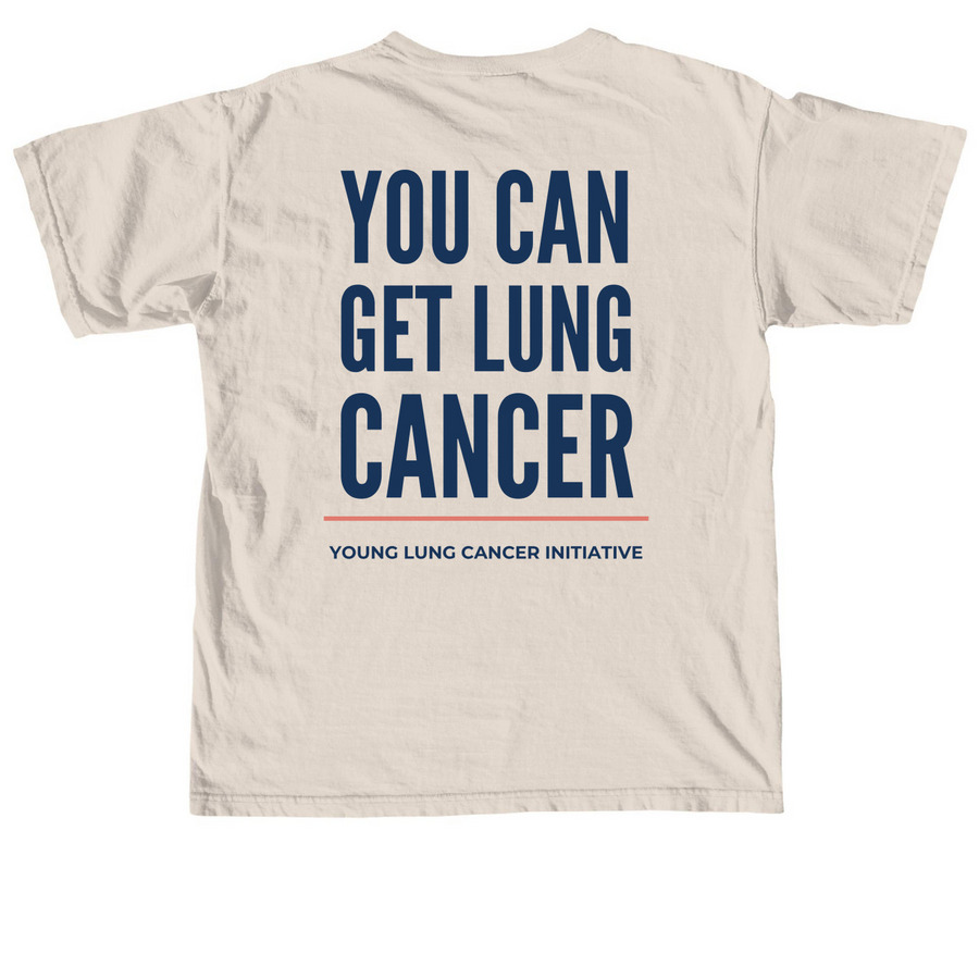 IF YOU HAVE LUNGS..&nbsp;, a Ivory Comfort Colors Unisex Tee (back-view)
