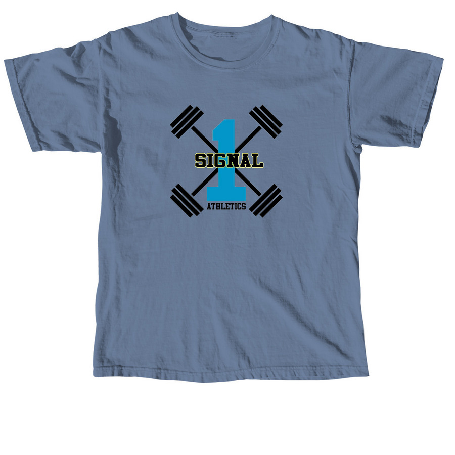 Signal 1 Athletics, a Blue Jean Comfort Colors Unisex Tee