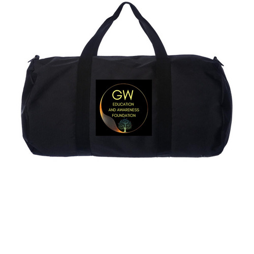 Unisex GW Education and Awareness Bag, a Black Day Tripper Duffel Bag