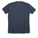 Jesus Said Love Everyone, a Heather Midnight Navy Premium Unisex Tee (back-view)