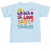 Comfort Colors Lutherans For Love, a Chambray Comfort Colors Unisex Tee (back-view)