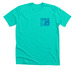 30 Mile Walk for Water, a Heather Sea Green Premium Unisex Tee