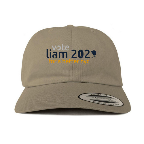 Liam 2029 Hats, a Khaki Printed Classic Baseball Cap