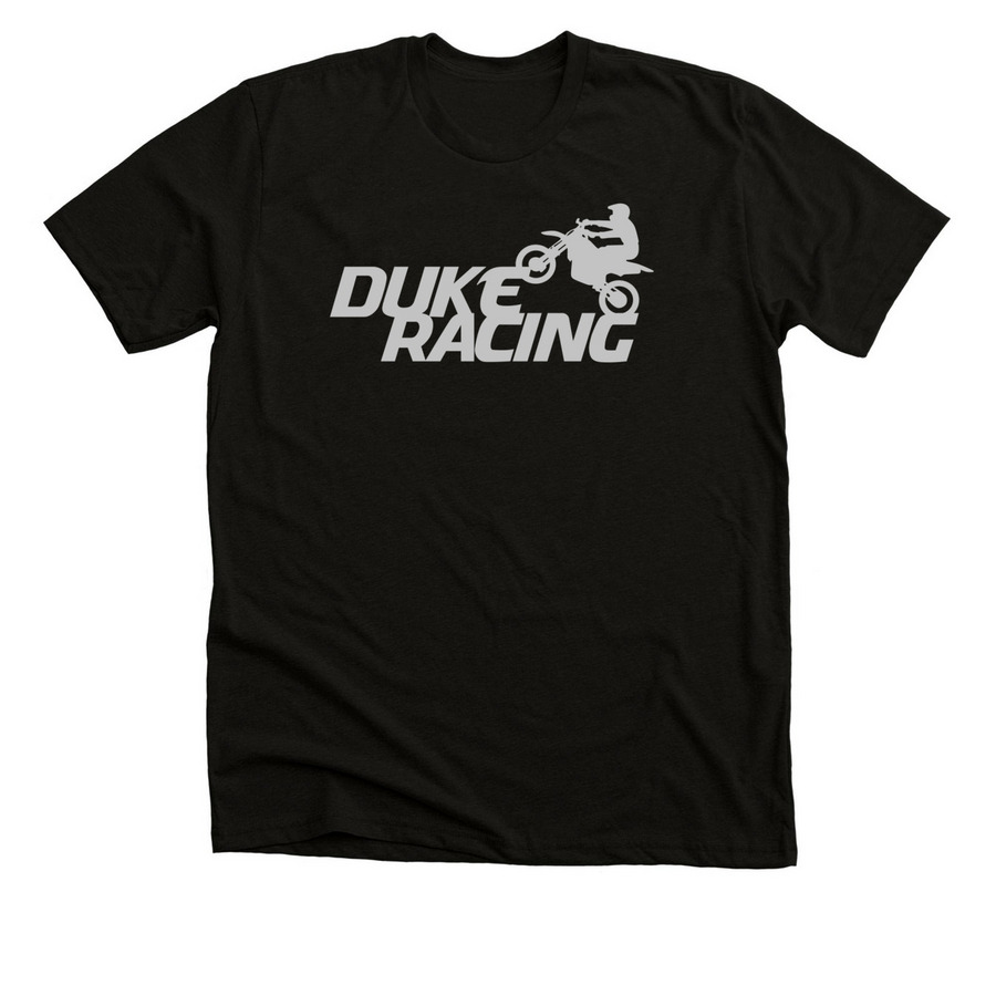 Duke Racing Team Shirts, a Solid Black Blend Premium Unisex Tee