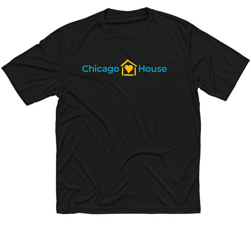 Chicago House and Social Service Agency, a Black Classic Performance Tee