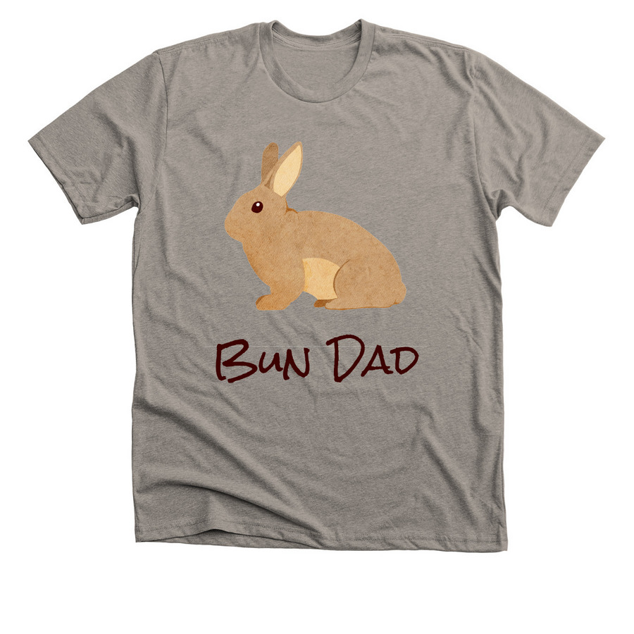 Bun Dad, a Heather Stone Premium Unisex Tee