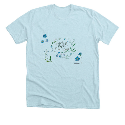 Mother's Day 2025 T-Shirt Fundraiser, a Heather Ice Blue Premium Unisex Tee