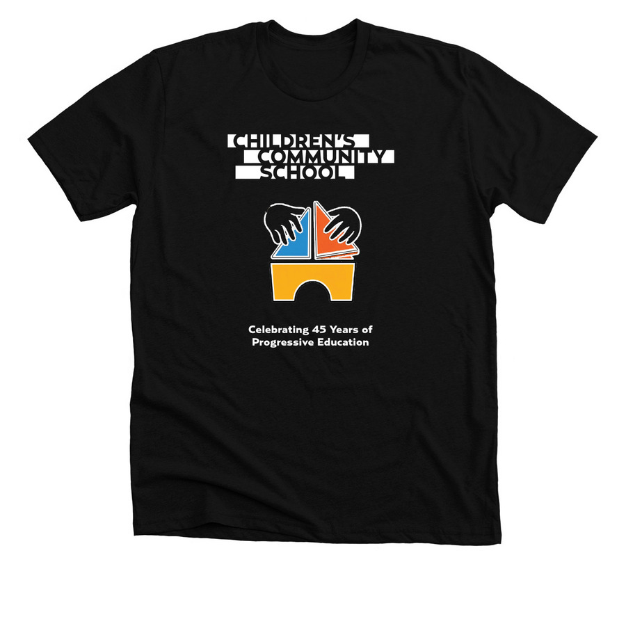 Dark Colors 45th Anniversary, a Solid Black Blend Premium Unisex Tee