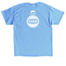 20 Years of May is Bike Month, a Carolina Blue Classic Unisex Tee (back-view)