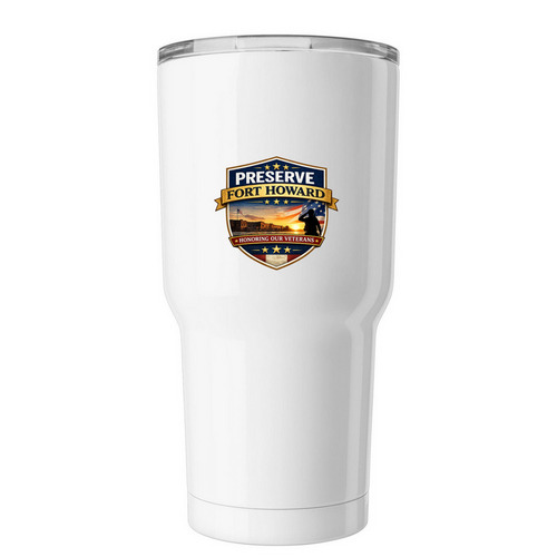 Protect Fort Howard&nbsp;, a White Insulated Tumbler