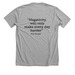GRAY RIBBON, a Athletic Heather Premium Unisex Tee (back-view)