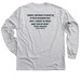 Dream of Detroit Classic Tee, a Sport Grey Classic Long Sleeve Tee (back-view)
