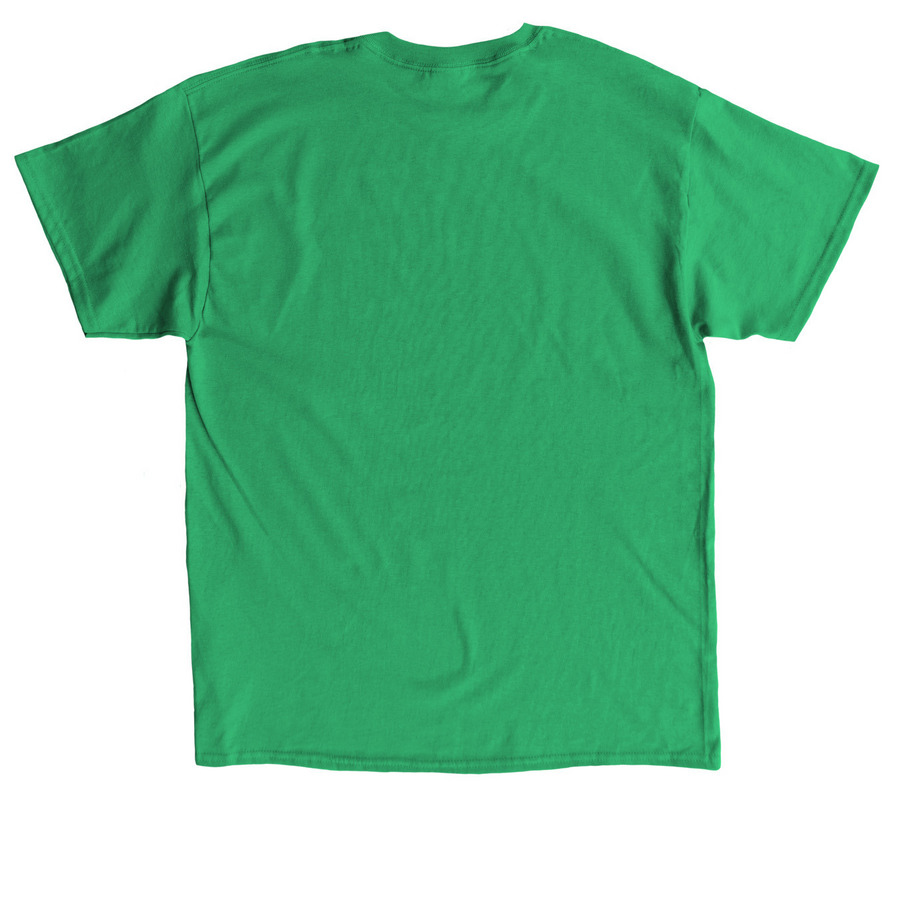 Giving Tree, a Irish Green Classic Unisex Tee (back-view)