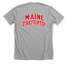 Maine Firefighter, a Athletic Heather Premium Unisex Tee (back-view)