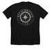 You Are Not Alone Tees, a Solid Black Blend Premium Unisex Tee (back-view)