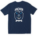 2026 Anchor Cup, a Navy Softstyle Cotton Tee (back-view)