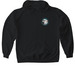 Willy Nelson the perfectly imperfect pig., a Black Gildan Softstyle Pullover Hoodie