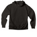 Polish Club - Original Logo, a Black Premium Heavyweight Pullover Hoodie (back-view)