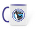 Farallon Islands NWR Mug, a Dark Blue Two-Tone Ceramic Mug (back-view)