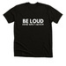 Be Loud About What's Broken, a Solid Black Blend Premium Unisex Tee