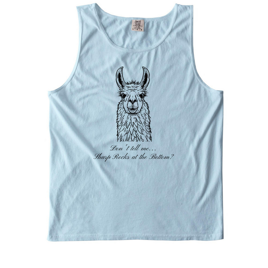 Kuzco Tank Tops, a Chambray Comfort Colors Tank Top