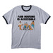 Fair Housing is Accessible, a Athletic Heather/ Jet Black Cotton Ringer Tee