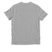 Upper Valley Sluggers, a Granite Grey Heather Allmade Organic Cotton Unisex Tee (back-view)