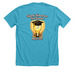 SLPD 2026 Cohort Shirt, a Heather Aqua Premium Unisex Tee (back-view)